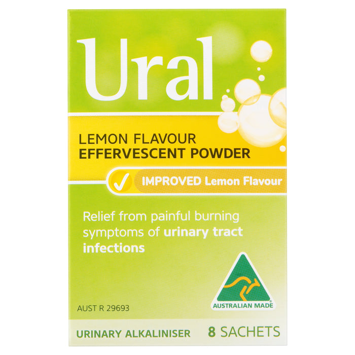 Ural Sachet Lemon 4g X 8.