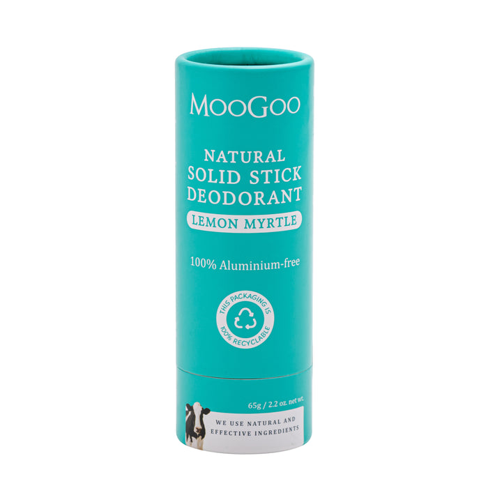 MooGoo Deodorant Stick Lemon Myrtle 65g.