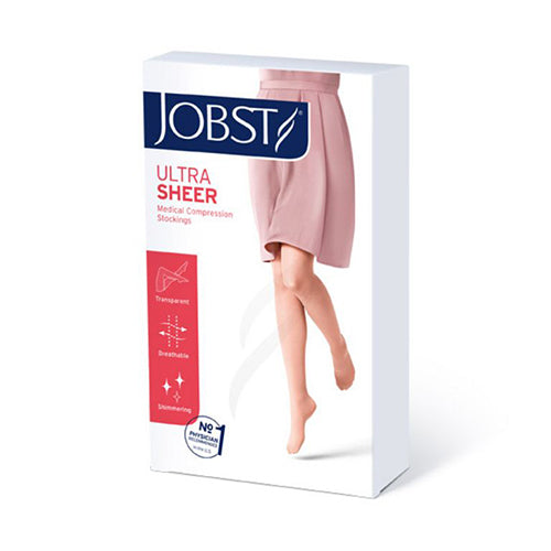 Jobst Ultrasheer Waist High Extra Large Natural 15-20mmHg