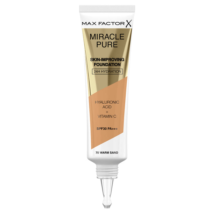 Max Factor Miracle Pure Foundation 70 Warm Sand