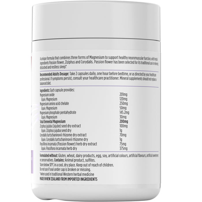 Nutra-Life Magnesium Sleep Capsules 120.