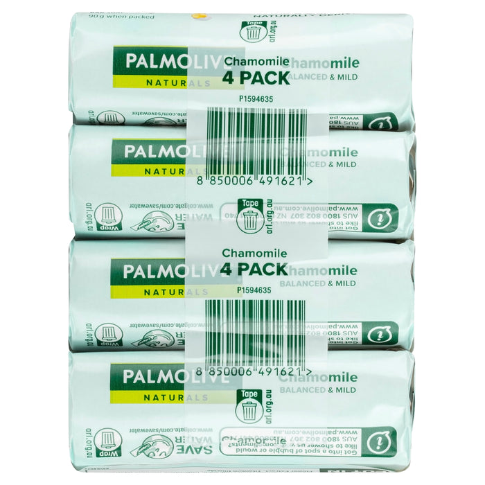 Palmolive Soap White 90g x 4 Pack