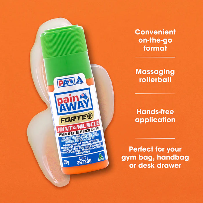 Pain Away Forte+ Original Joint & Muscle Pain Relief Roll-on 35g.