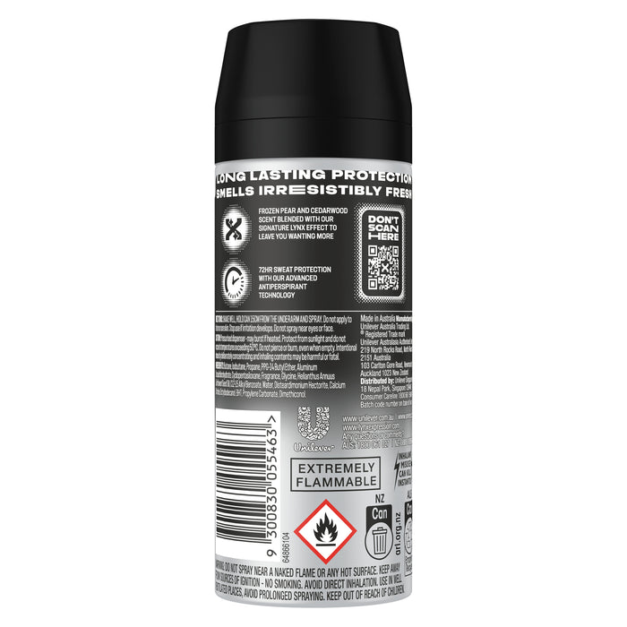 Lynx Black Antiperspirant 165ml