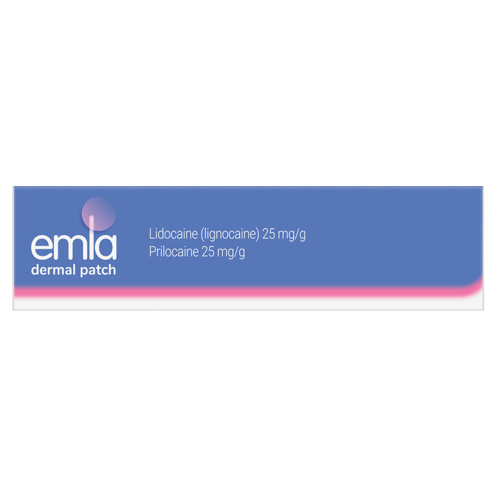 Emla 5% skin numbing patches 20 Pack