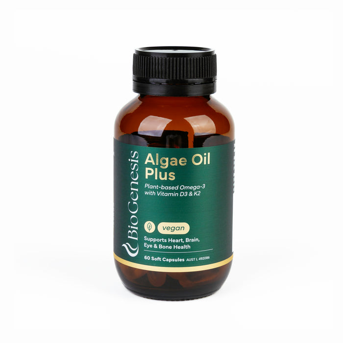 BioGenesis  Algae Oil Plus 60 Capsules