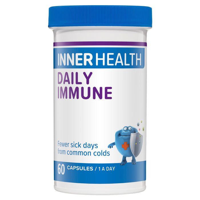 Inner Health Daily Immune 60 Capsules.