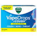 Vicks VapoDrops + Cough Honey Lemon Mentol 36.