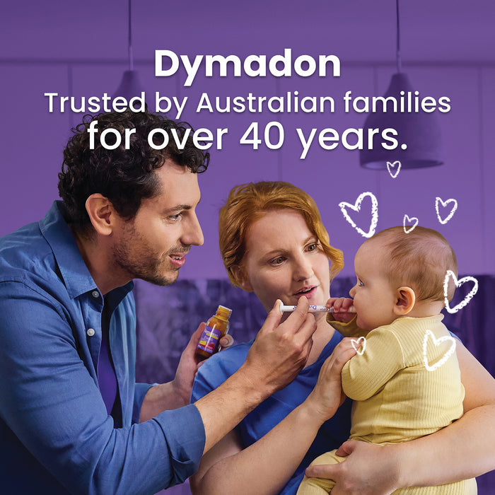 Dymadon for Babies Blackcurrant 1 Month - 2 Years 60ml
