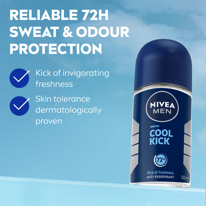 Nivea Men Deodorant Cool Kick Roll On 50ml