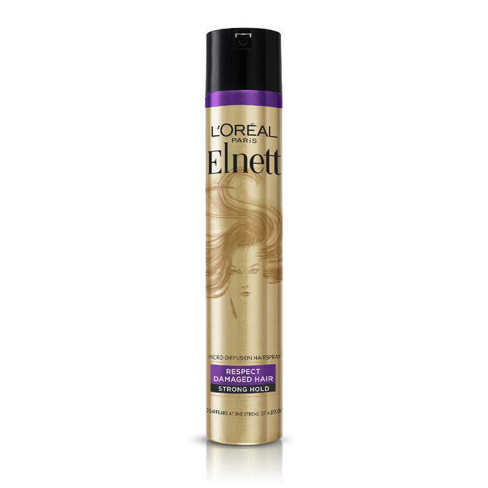 L'Oreal Elnett Care Argan Oil Damaged Hair Strong Hold 400ml