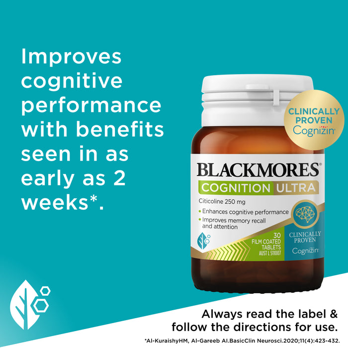 Blackmores Cognition Ultra 30Tablets