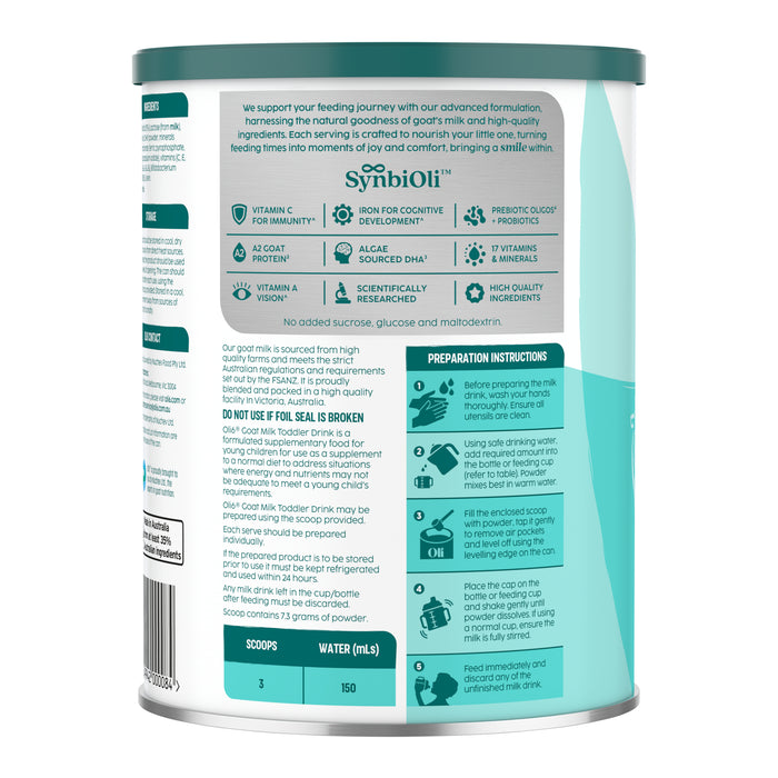 Oli6 Stage 3 Toddler Formula 800g.