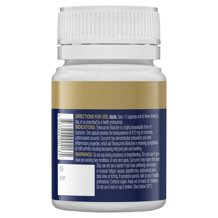 Bioceuticals Theracumin Bioactive 30Capsules