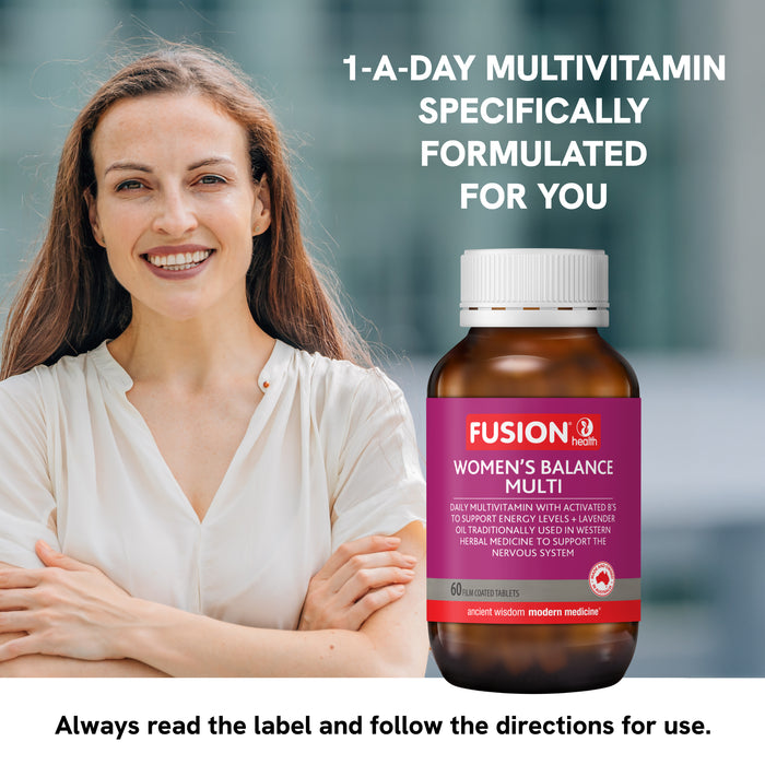 Fusion Women's Balance Multivitamin 60 Tablets