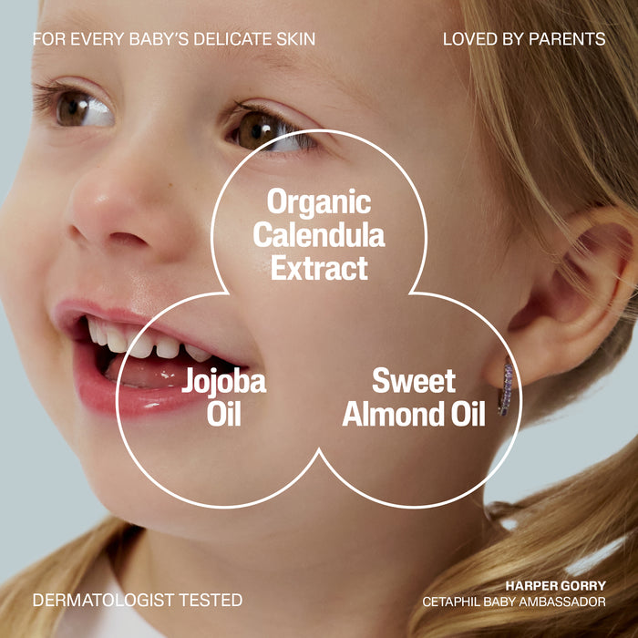 Cetaphil Baby Calendula Moisturising Oil 200ml