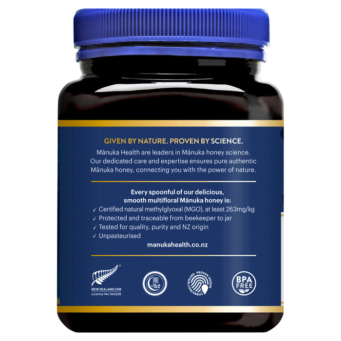 Manuka Health MGO 263+ UMF 10 1Kg  (NOT For sale in WA)