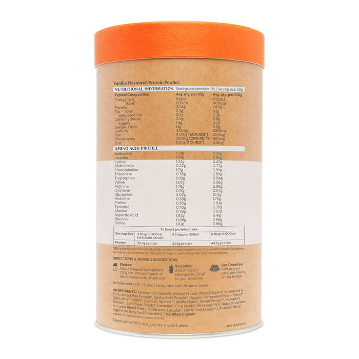 Amazonia Raw Gentle Digest Protein Vanilla