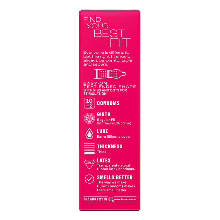 Durex Pleasure Me Condoms 10