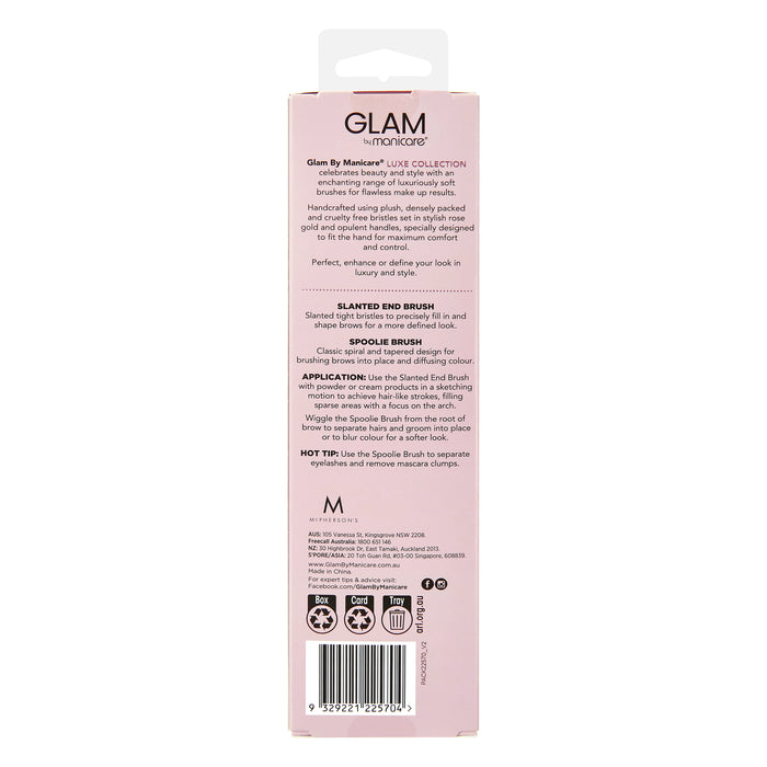 Glam By Manicare 22387 Glam Dual Brow Styler