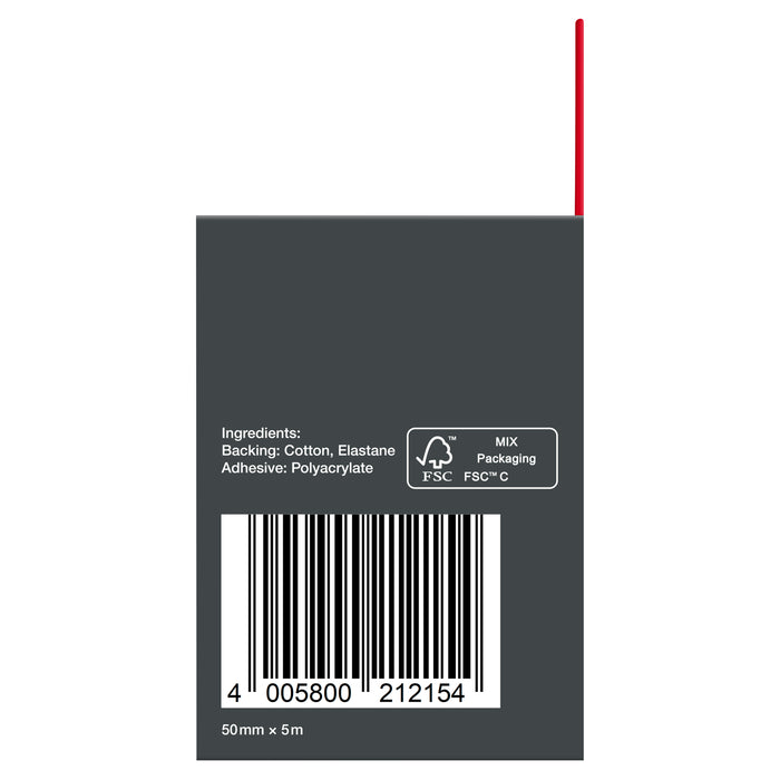 Elastoplast Sport Kinesio Tape 48320 Black 50mm X 5m