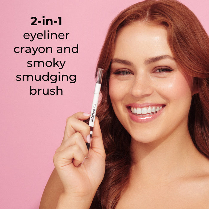 MCo Beauty Dual-Ended Pro Eyeliner Chocolate