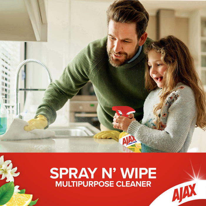 Ajax Spray N Wipe Lemon 500ml