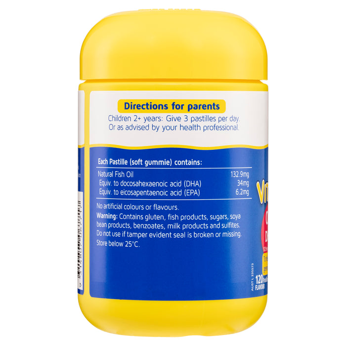 NW KIDS SMART V/G OMEGA 3 & FISH OIL 120.