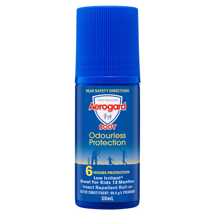 Aerogard 4 Hour Odourless Roll On 50ml