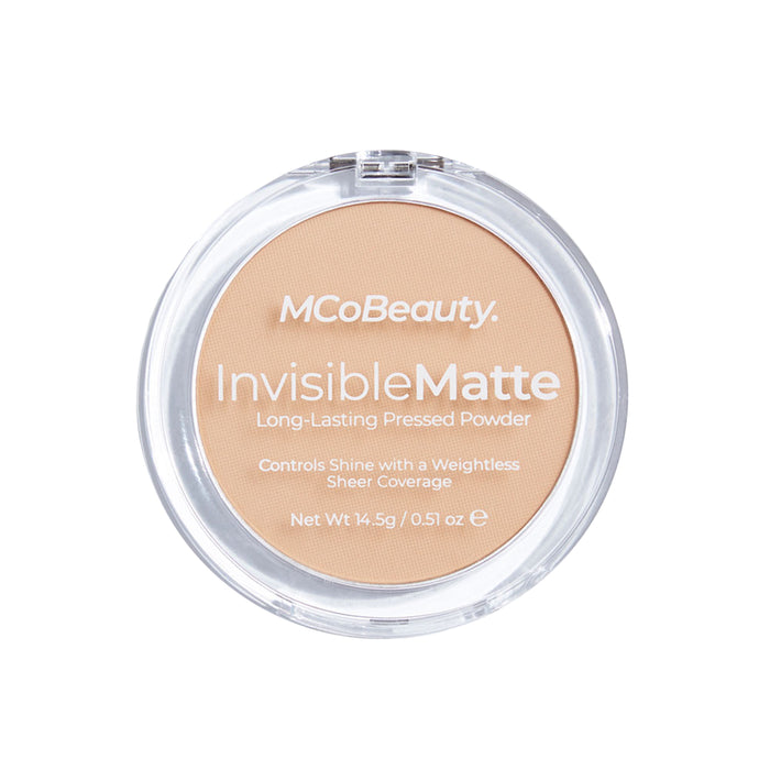 MCo Beauty Invisible Matte Long Lasting Pressed Powder Translucent