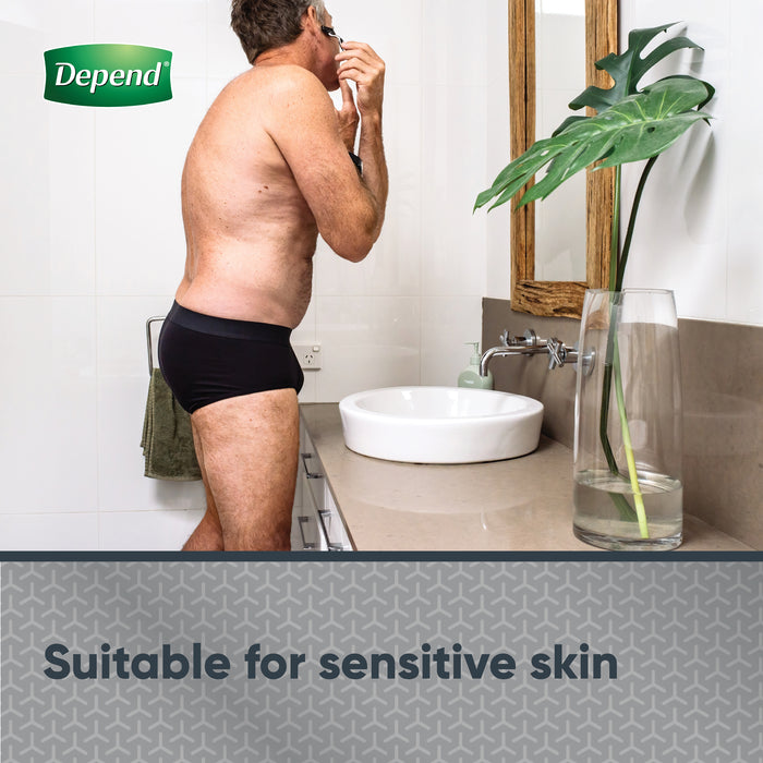 Depend Men Washable Incontinence Underwear Medium