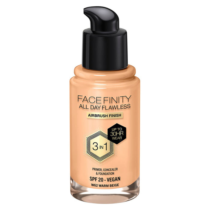 Max Factor Facefinity Age Defy Foundation 62 Warm Beige