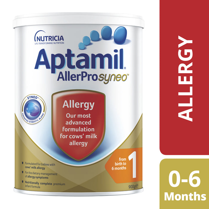 Aptamil AllerproSyneo Stage 1 Infant Formula 900g