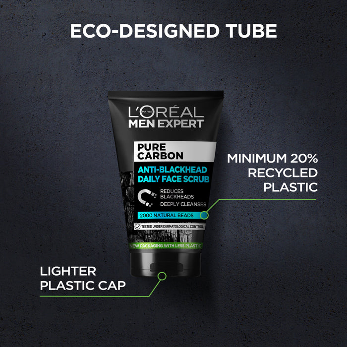 L'Oreal Men Pure Charcoal Scrub 100ml.