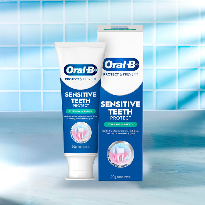 Oral B Tooth Paste Sensitivity and Gum Fresh Breath 90g