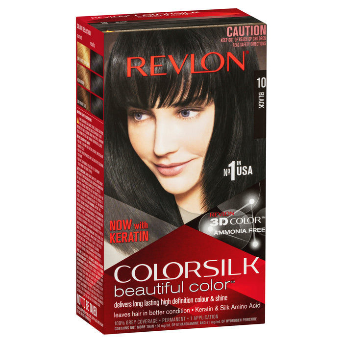 Revlon Colorsilk 10 Black.