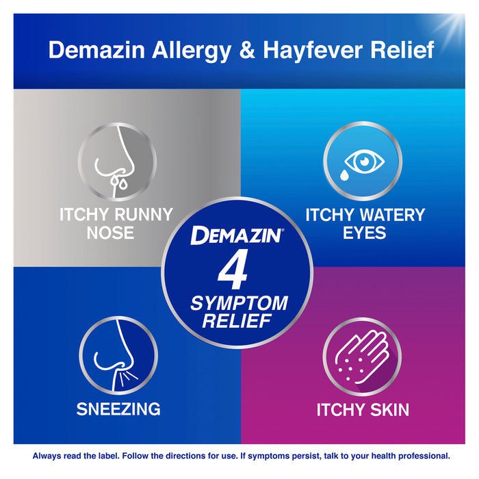 Demazin Allergy + Hayfever 60 Tablets