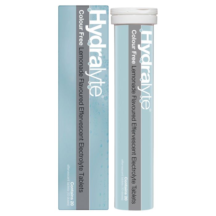 Hydralyte Effervescent Tablets Lemonade 20