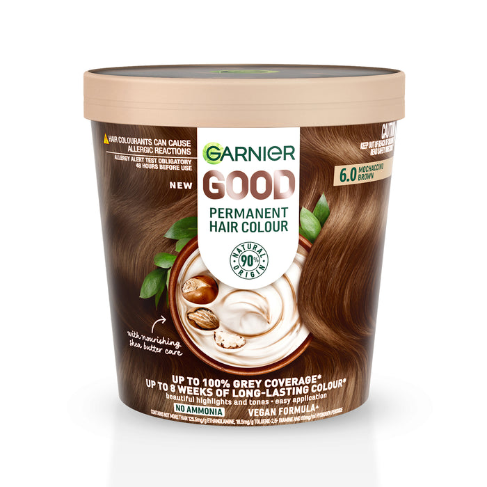 Garnier Good Hair Colour 6.0 Mochaccino Brown