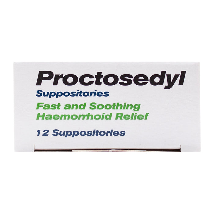 Proctosedyl Suppositories 12