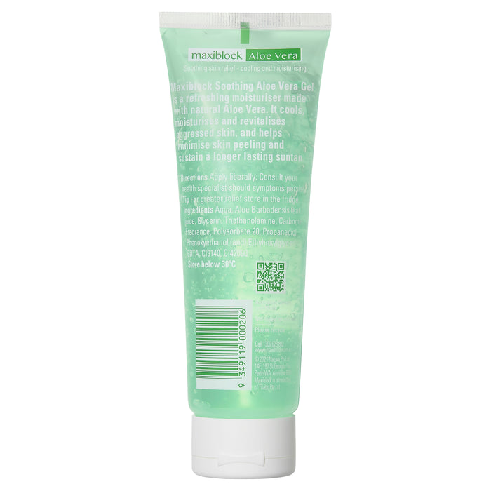 Maxiblock After Sun Aloe Gel 125ml