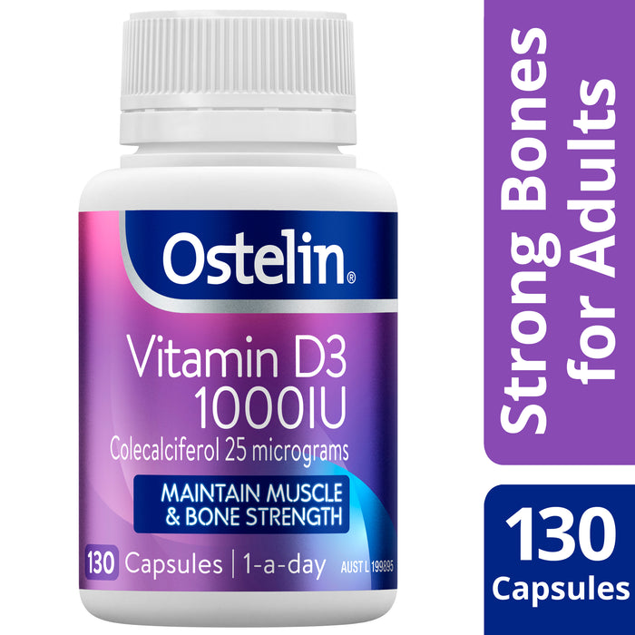 Ostelin Vitamin D 130 Capsules