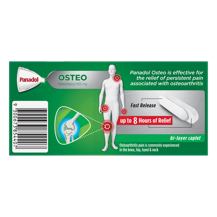 Panadol Osteo 665mg Caplets 96
