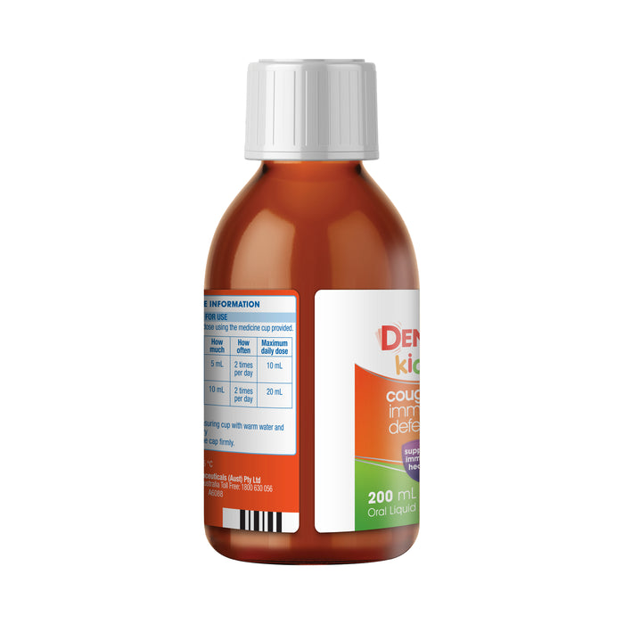 Demazin Immune Kids 2+ Cough + Immune Defence 200ml.