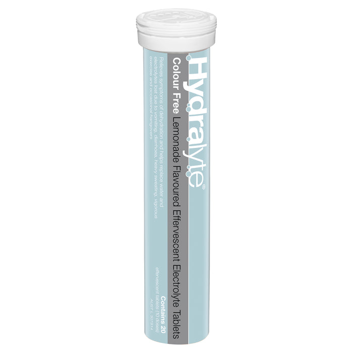 Hydralyte Effervescent Tablets Lemonade 20
