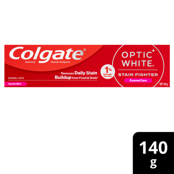 Colgate Toothpaste Optic White Enamel 140g