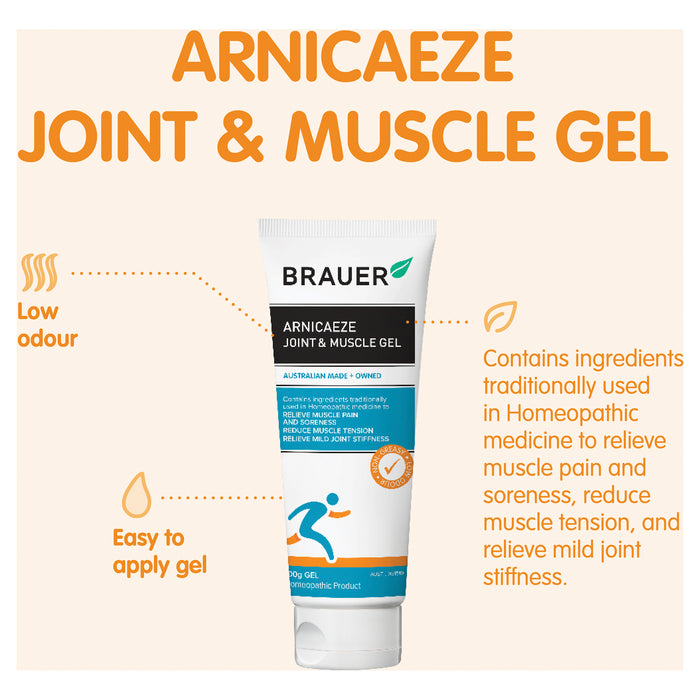Brauer Arinicaeze Joint and Muscle Gel 100g