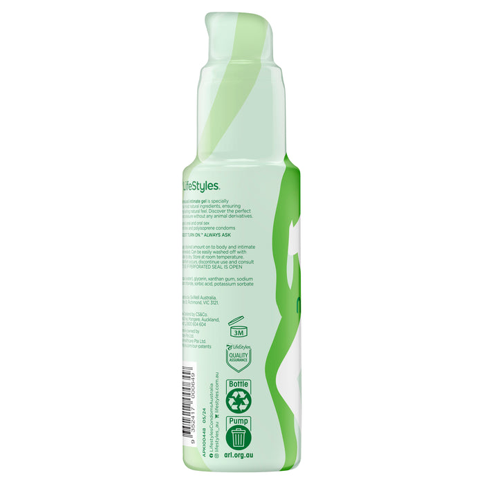 Ansell Lifestyles Ultra Natural Intimate Gel 100ml.