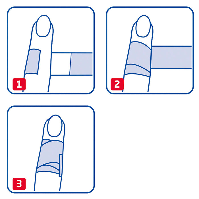 Leukoplast Detectable 7.2cm x 2.5cm Sterile Blue Box/50.