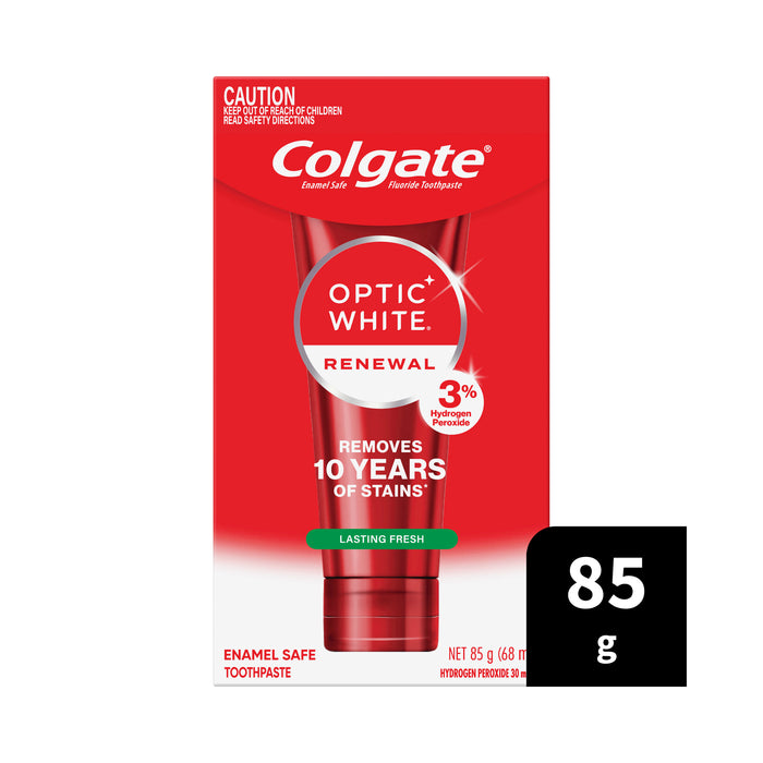 Colgate Toothpaste Optic White Renewal Lasting 85g